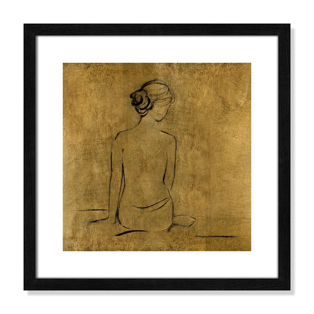 Golden Bather I by Sally Swatland - Painting Print